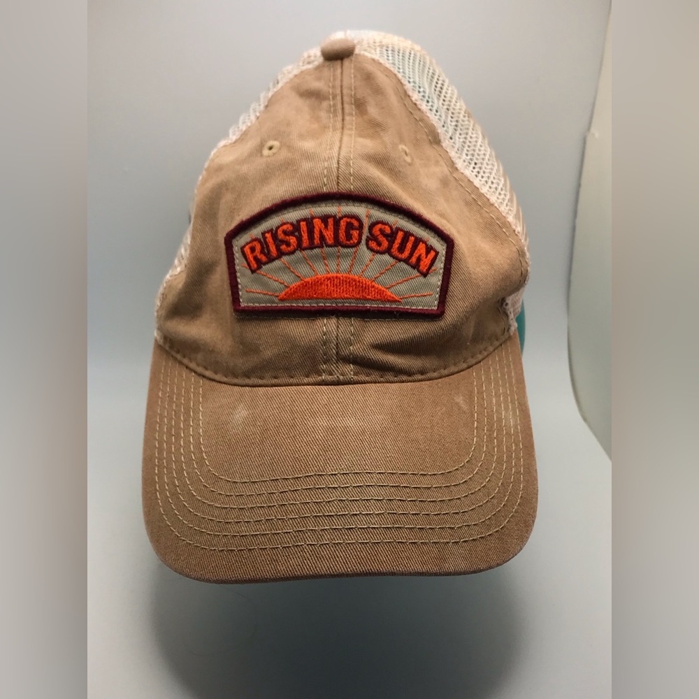 Brand NWOT Rising Sun Legacy Trucker Distressed Baseball Cap